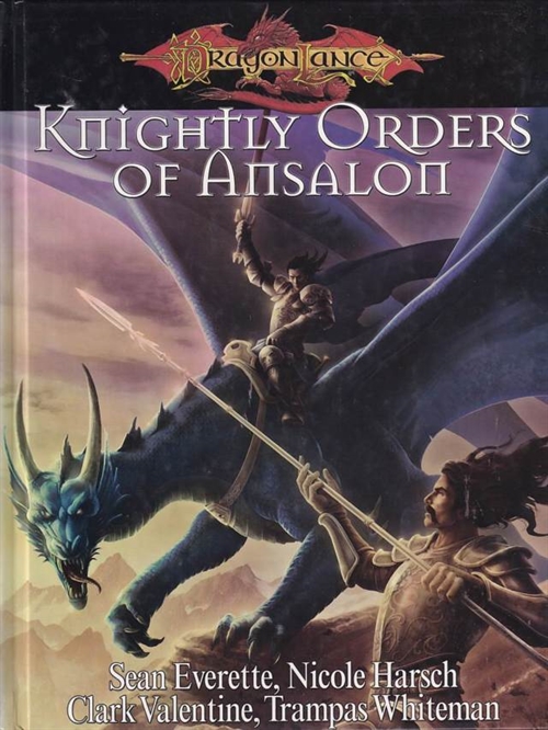 D&D 3.5 - Dragonlance - Knightly Orders of Ansalon - Rollespilsbog (B Grade) (Genbrug)